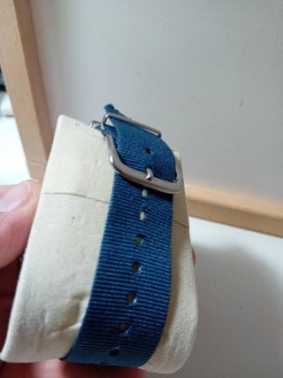 Orologio cronografo EVEN blu e argento