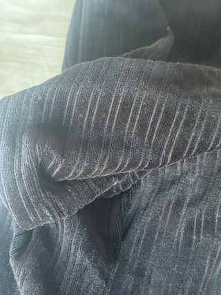 Pantalón pana negro