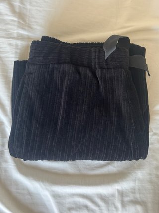 Pantalón pana negro