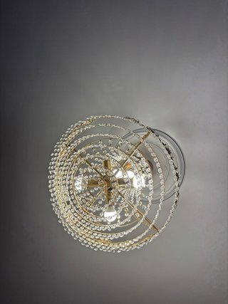 Lampara de cristal, nueva