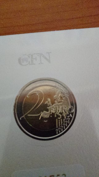 Folder 2€ commemorativo Vaticano 2025 Michelangelo