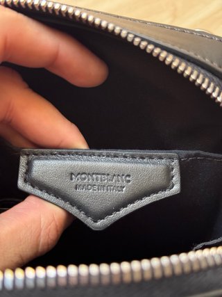 Bolso Montblanc Negro Piel