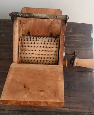 Grattugia Vintage Fraber Legno Metallo