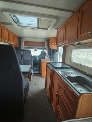 FIAT Ducato -Bürstner T624 autocaravana perfilada