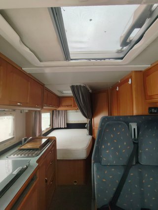 FIAT Ducato -Bürstner T624 autocaravana perfilada