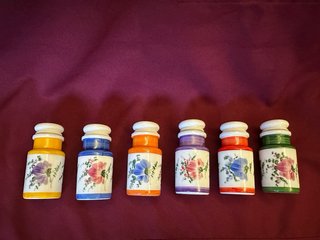 Set 6 Barattoli porta Spezie