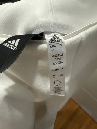 Pantalón Adidas ZNE Blanco Talla 165