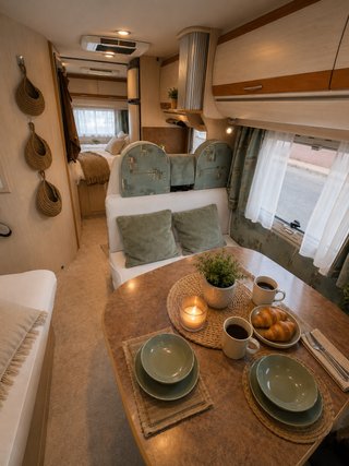 Autocaravana impecable con AC habitaculo