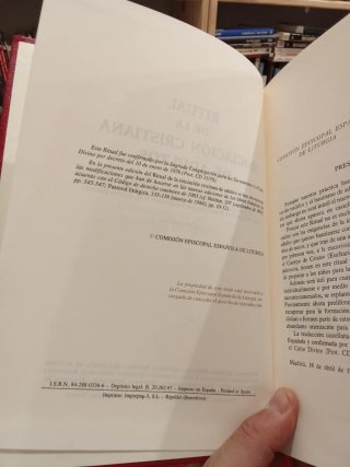 Ritual Iniciación cristiana adultos / Matrimonio