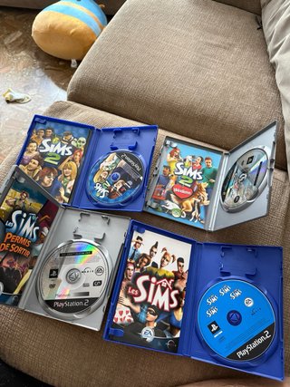 Lote 4 Juegos PS2 The Sims 2