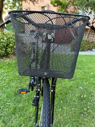 Bicicleta de paseo negra City 45