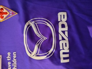 Camiseta Fiorentina 2011 Lotto Mazda