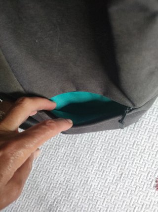 Borsello uomo mono spalla grigio