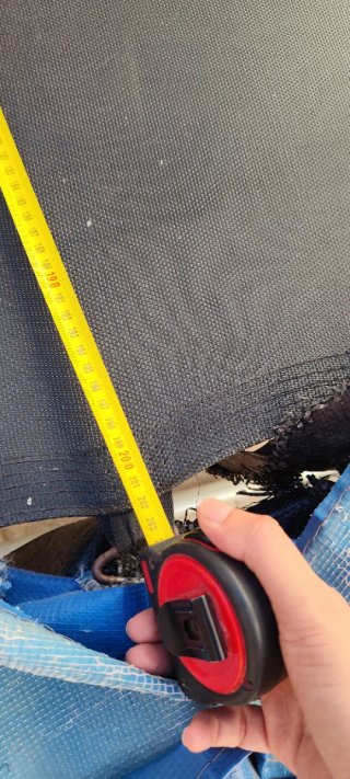 Lona elástica para cama elástica.