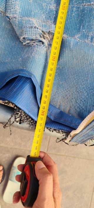 Lona elástica para cama elástica.