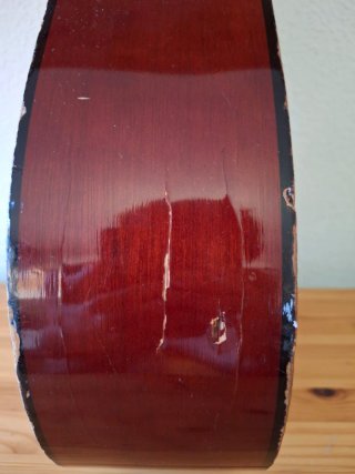 Guitarra Española Clásica con funda y traste