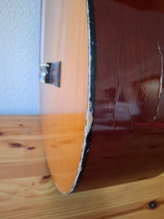 Guitarra Española Clásica con funda y traste