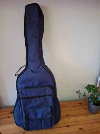 Guitarra Española Clásica con funda y traste