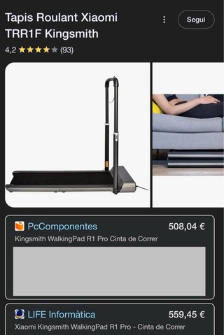 Cinta de Correr Kingsmith WalkingPad Xiaomi