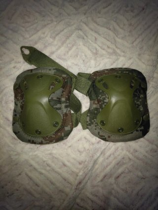 Rodilleras y Codilleras Tácticas Camuflaje