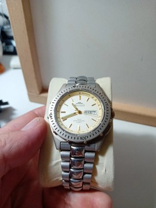 Orologio Regolo Uomo Acciaio Dorato Argento