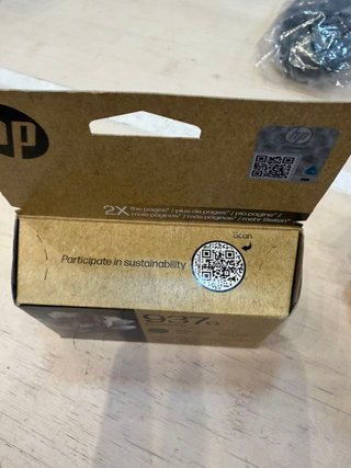 Cartucho Tinta HP 937e EvoMore Negro Original