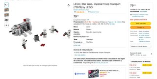 LEGO Star Wars 75078 Imperial Troop Transport