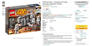 LEGO Star Wars 75078 Imperial Troop Transport