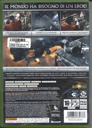 turning point fall of liberty gioco xbox 360 92274