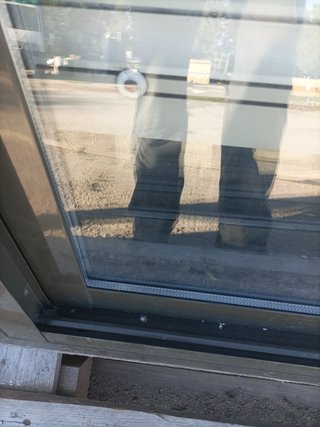 3 Ventanas correderas aluminio con persianas