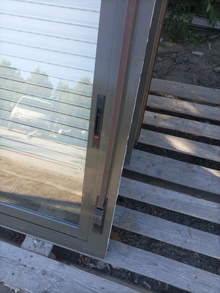 3 Ventanas correderas aluminio con persianas