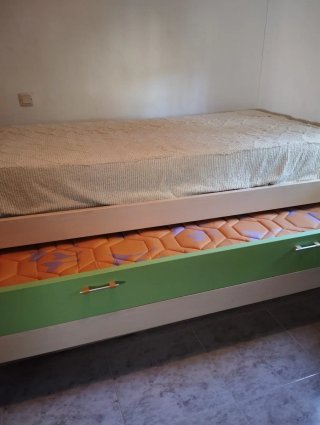 Mueble cama con cajones