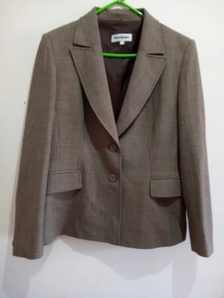 Blazer Cortefiel Mujer Talla M Marrón