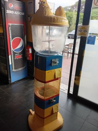 Máquina de bolas 2 monederos