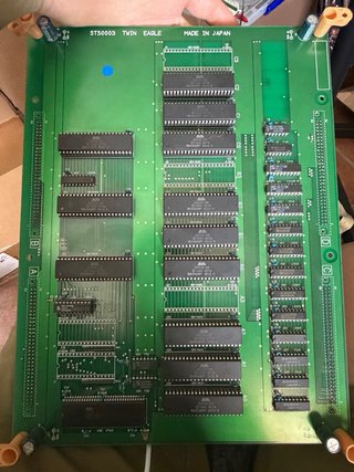 Placa Arcade Twin Eagle II (Seta, 1994)