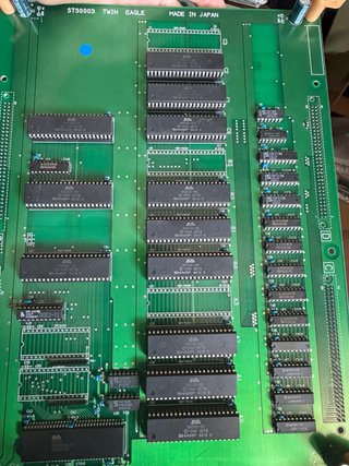 Placa Arcade Twin Eagle II (Seta, 1994)