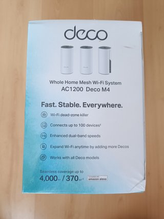 (PRECINTADO) Sistema Mesh TP-Link Deco M4