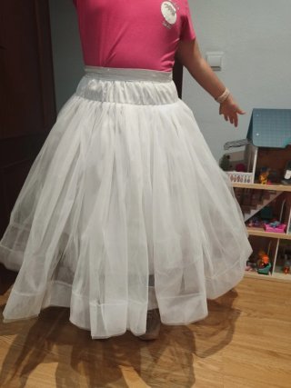 Cancán fallera niña 8 años.