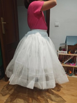 Cancán fallera niña 8 años.