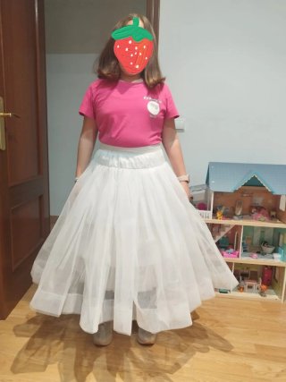 Cancán fallera niña 8 años.