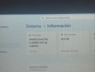 HP Elitebook 820 G3 16GB RAM 512GB SSD