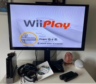 Nintendo Wii Console Nera