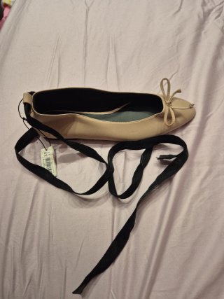 Manoletinas Parfois Beige Talla 37
