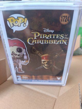 Funko Pop Jack Sparrow 1724 Pirates Caribbean
