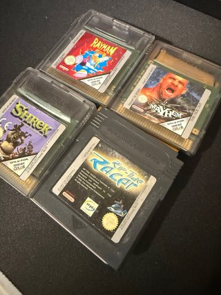 Juegos Game Boy Color: Rayman, Shrek, Mayhem, Rip-
