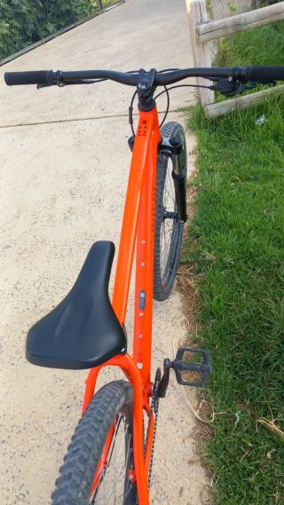 Bicicleta de Montaña Naranja