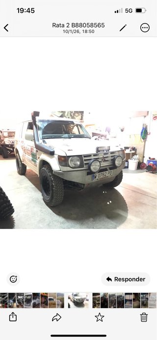 Mitsubishi Montero 1996 rally raid