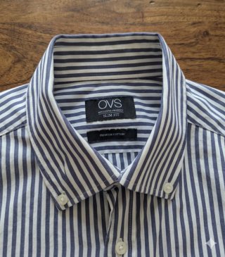 Camicia in puro cotone manica lunga OVS taglia 40