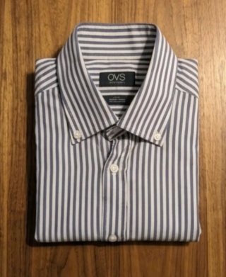 Camicia in puro cotone manica lunga OVS taglia 40