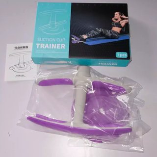 Entrenador de abdominales con ventosa